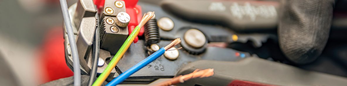 MLP Electrics electrician carrying out domestic electrical work