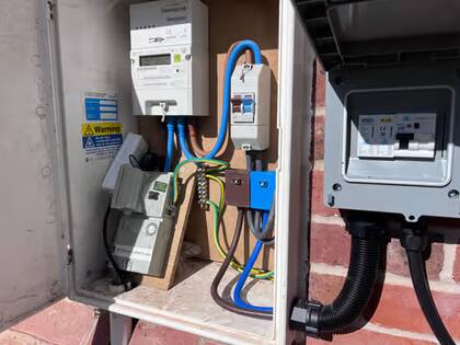 New dedicated consumer unit fitted for the EV charger, Haywards Heath
